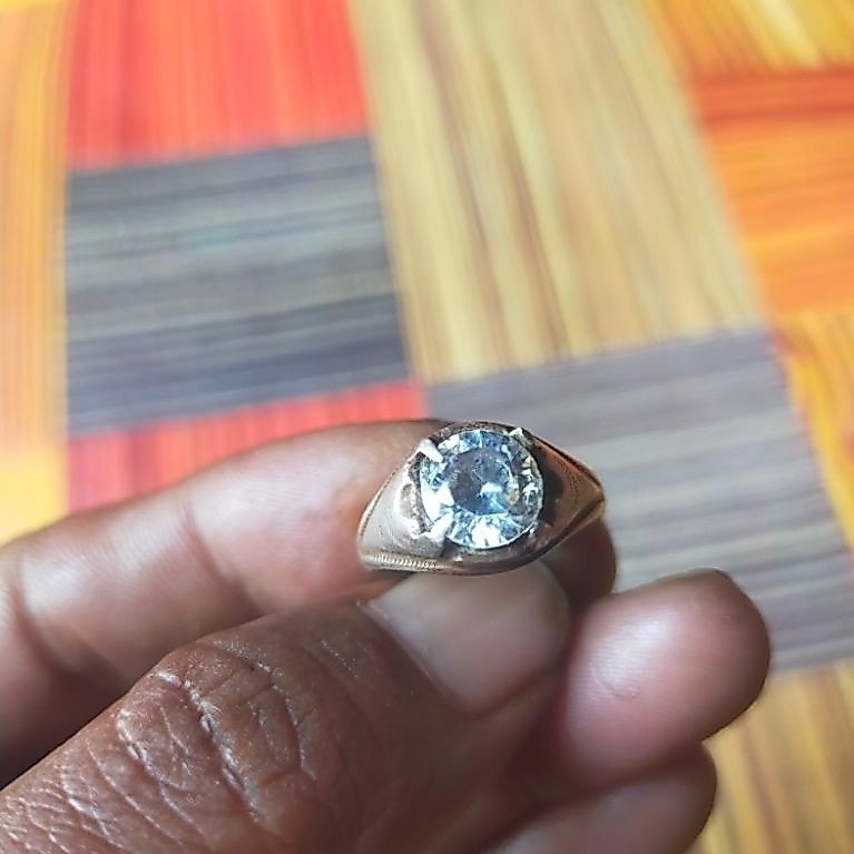 cincin permata  emas sepuhan