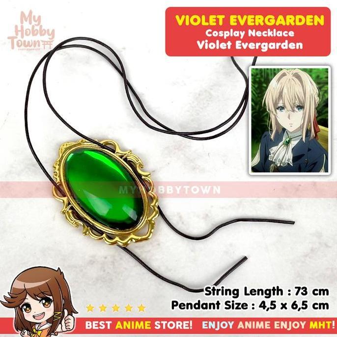 Kalung Dasi Anime Violet Evergarden Military Militer