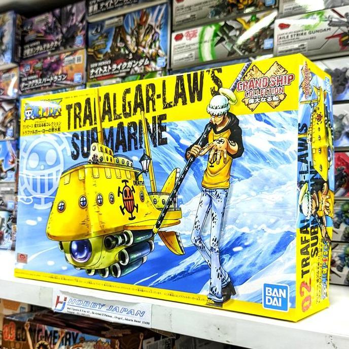 Grand ship Collection Trafalgar Law Submarine Bandai MOdelkit