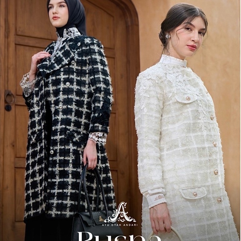 Puspa Tweed Collection - Ramona - Blazer & Skirt