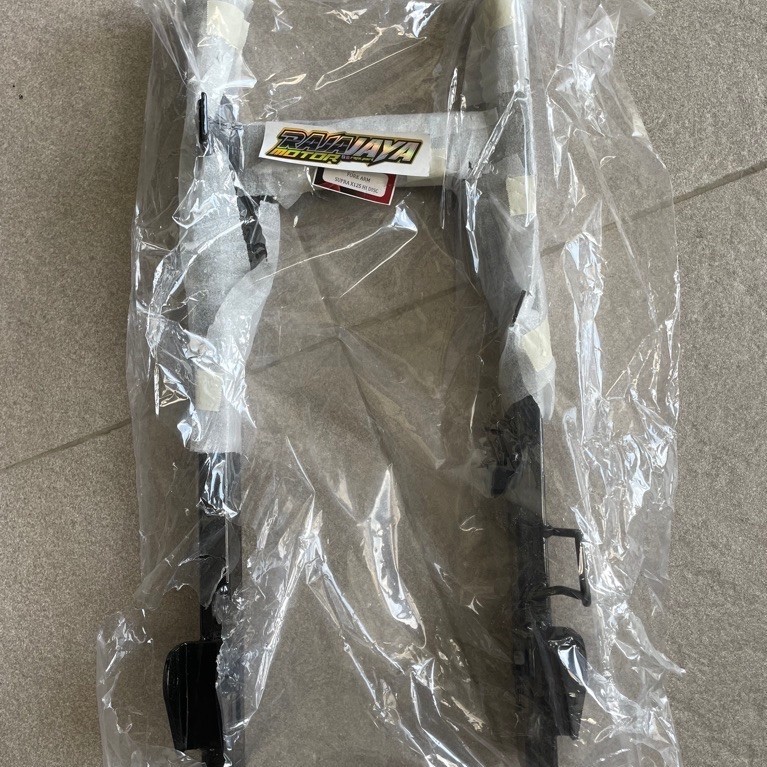 swingarm supit lengan ayun swing arm Honda Supra x 125 x125 dobel doble disc cakram baru tapi bukan 