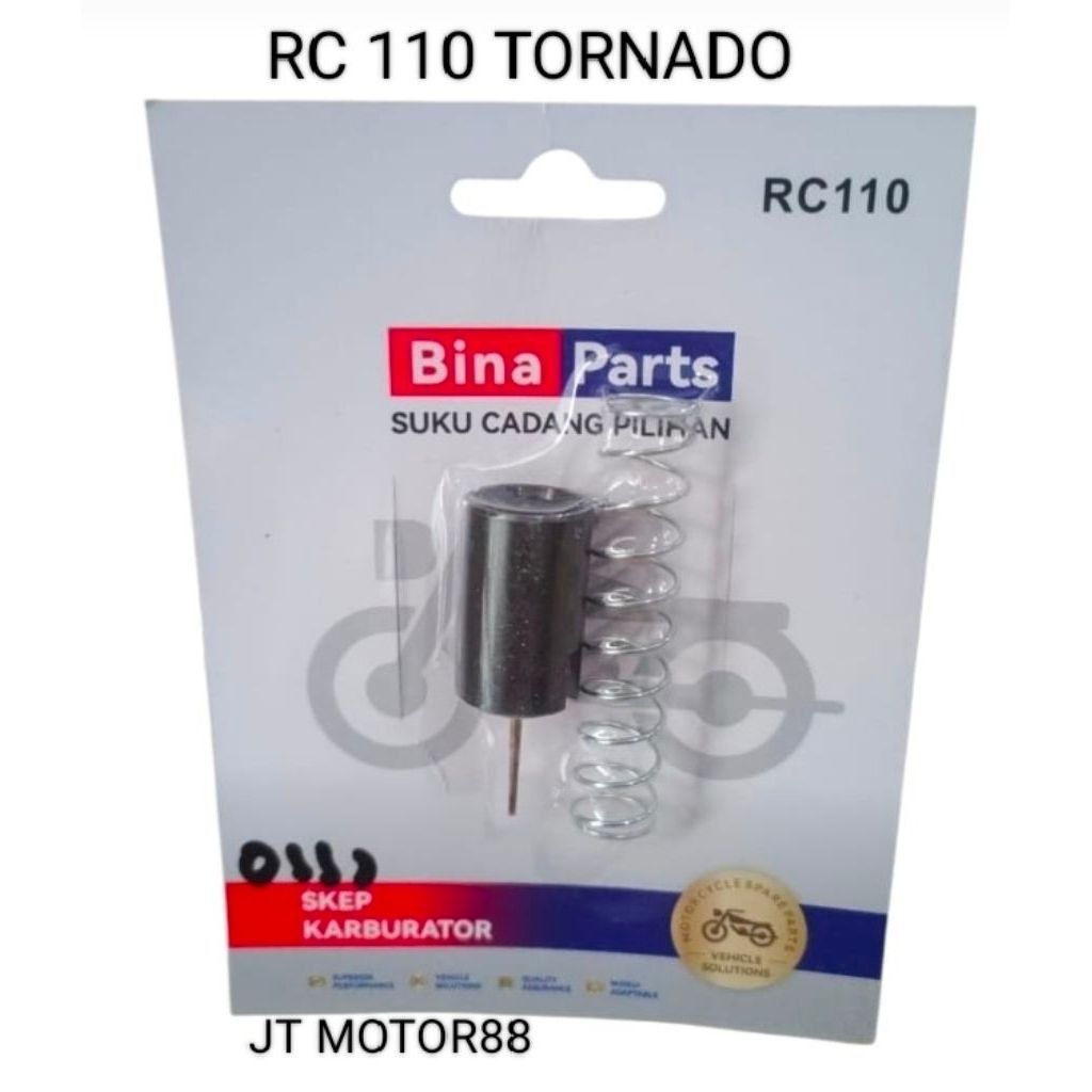VAKUM SKEP PISTON GAS RC110 RC 110 TORNADO