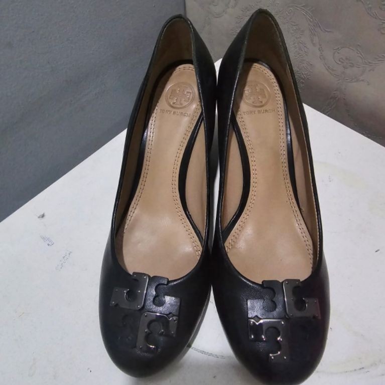 Preloved sepatu Wedges Tory Burch original