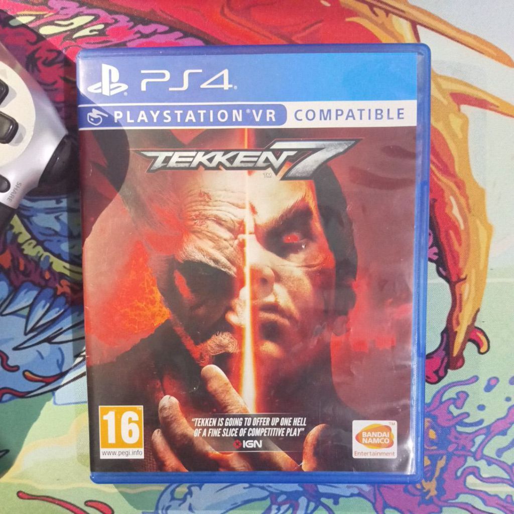 BD Kaset PS4 Game Tekken 7 Region 2 Second / Bekas