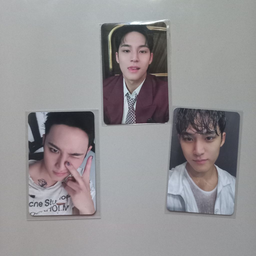 PHOTOCARD MINGYU SEVENTEEN OFFICIAL || PC GYU STF MELET + hbd daredevil + stf basah