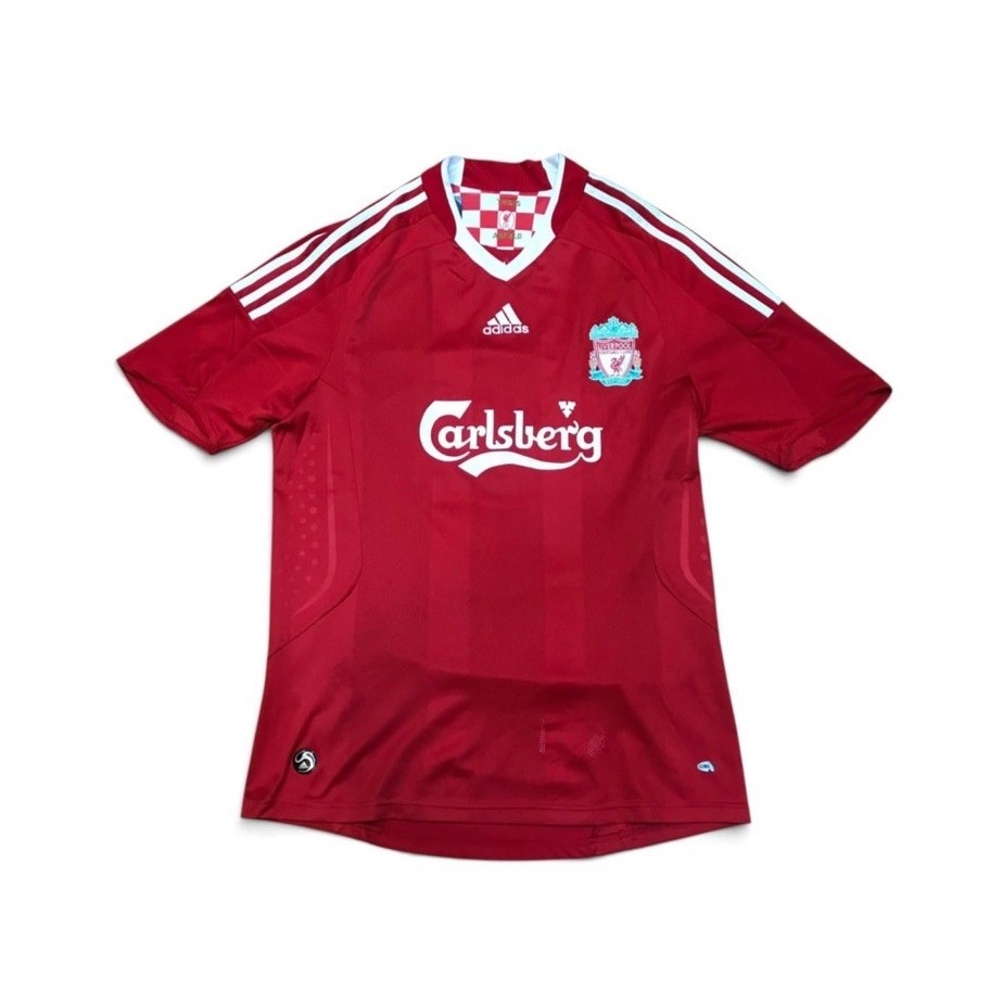 Vintage 2008/10 Liverpool Home Jersey Football Shirt Size M  Adidas #9 Torres Fernando Torres