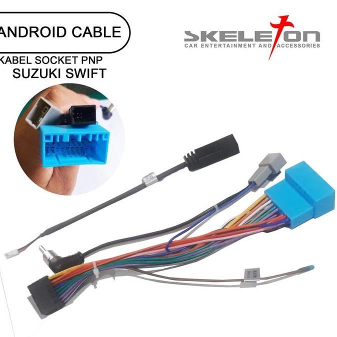 KABEL SOKET HEAD UNIT UNTUK MOBIL SUZUKI IGNIS