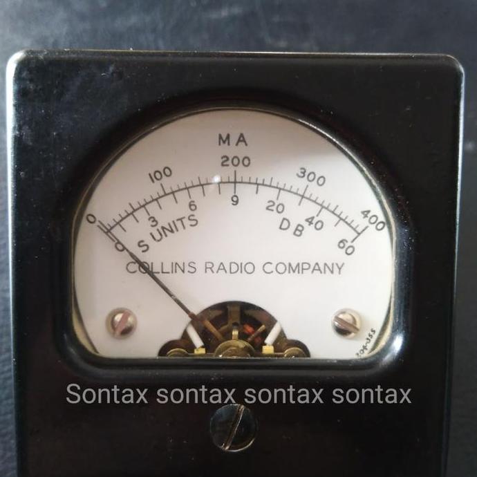 VU METER COLLINS RADIO COMPANY STX79