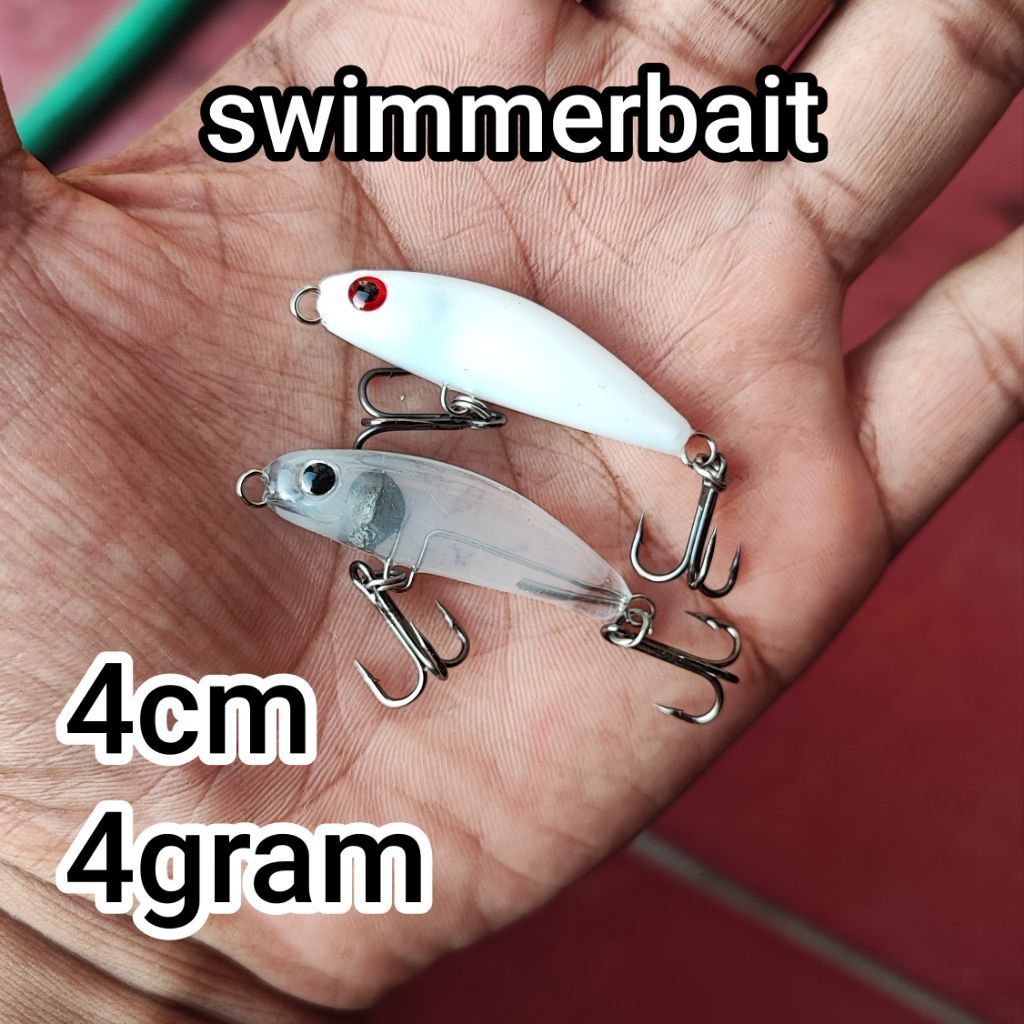 LURE HAMPALA 4CM 4GRAM/SWIMER HAMPALA/UMPAN CASTING HAMPALA/LURE GLUESTICK