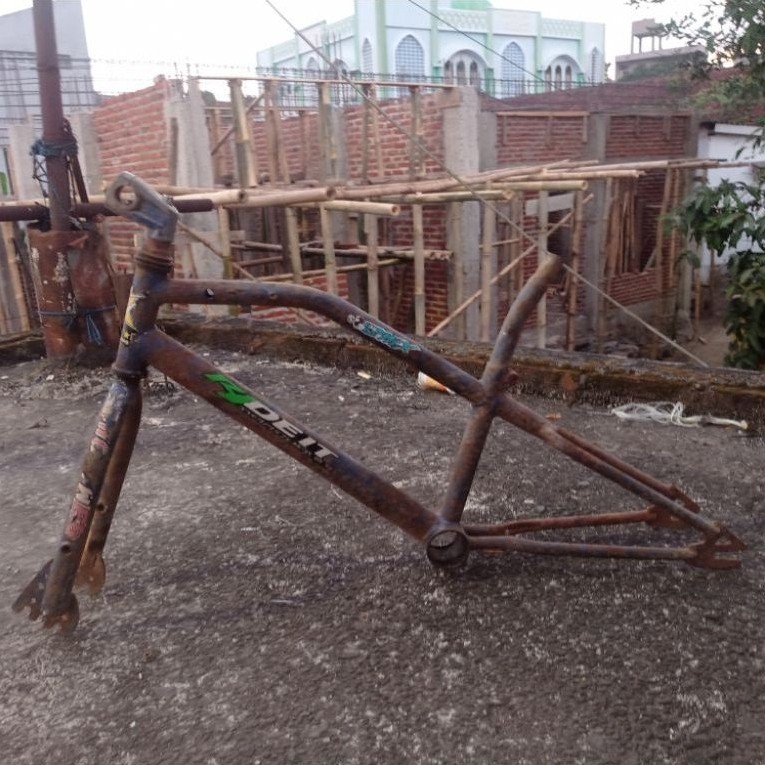 Framefork Sepeda bmx 20 wimcycle metalizer second antiq