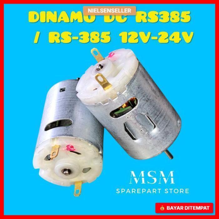 DINAMO DC RS385 / RS-385 12V-24V NEW ORIGINAL