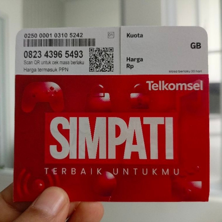Kartu Perdana Telkomsel Wajib inject Kuota [SEGEL]