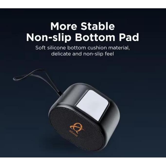 Speaker Bluetooth Robot Musik Box Portable Super Bass Mini Stereo Hitam Sound Miniatur