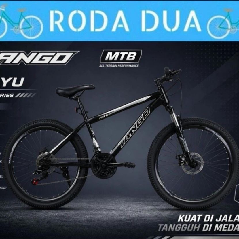SEPEDA MTB UKURAN 24" TANGO PAYU