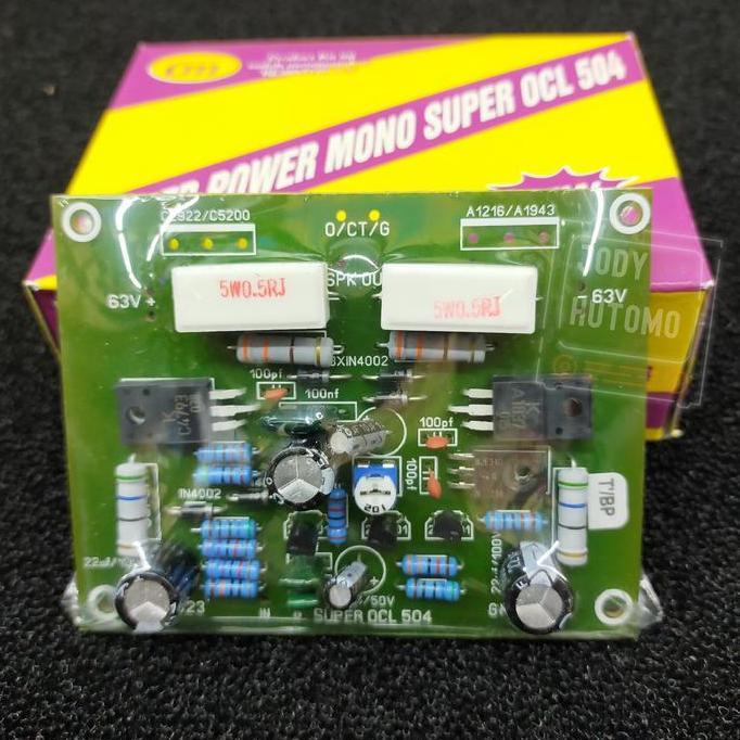 Driver Super Ocl 504 Gm 500Watt Mono Power Mono 504 Kit Power 504 Ocl