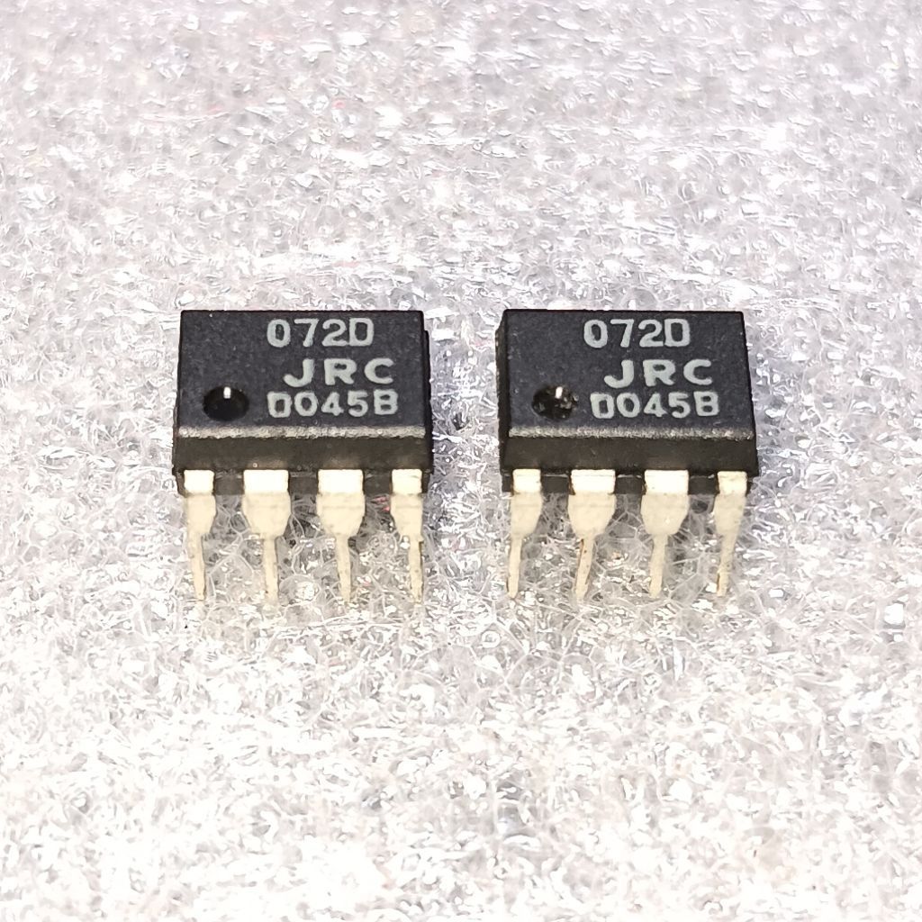 IC NJM072D JRC072D Low Noise Dual Op-Amp FET Input Original JRC