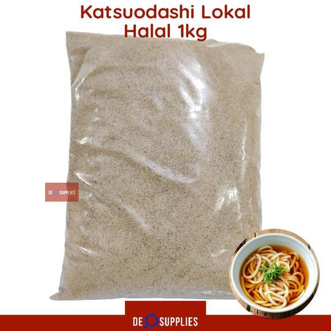 Katsuodashi Bubuk Halal 1Kg - Dashi Bonito Powder Katsuo Dashi Kaldu