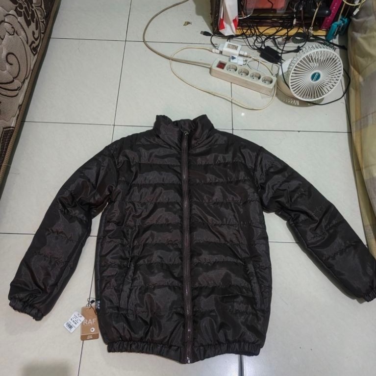 jaket puffer dacron