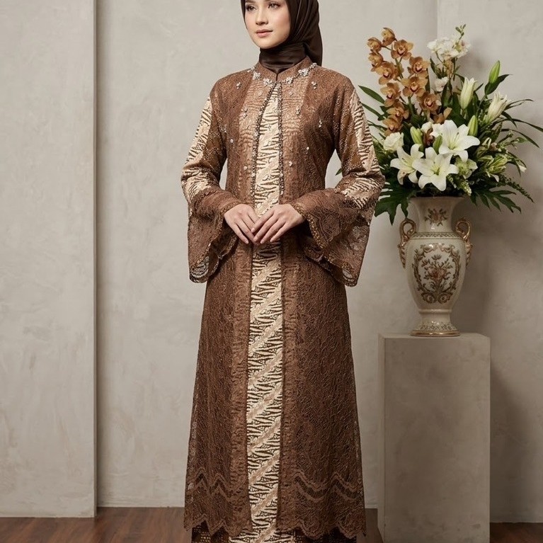 Gamis Batik Viscose Premium