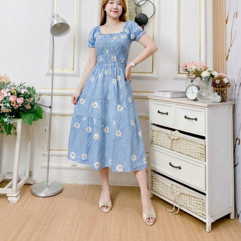 daster bali kerut dada rok pendek michelle zudith