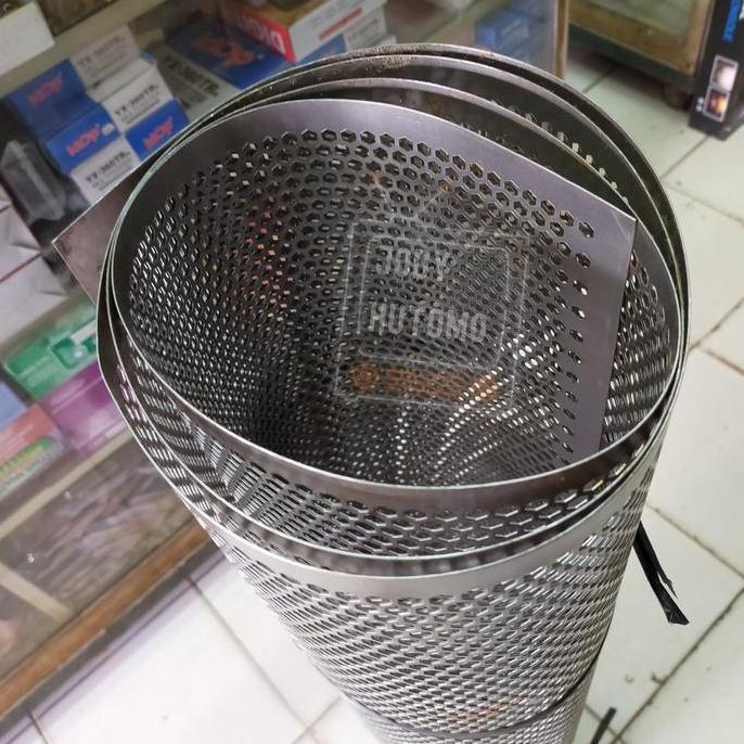 Grill Ram Bok Box Speaker Besi 1 X 2 Meter Motif Bulat Ram Speaker