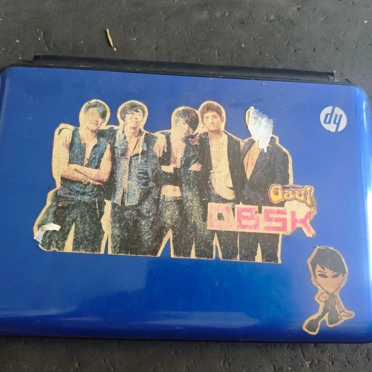 Notebook HP Mini 10.1 in Kondisi Mati