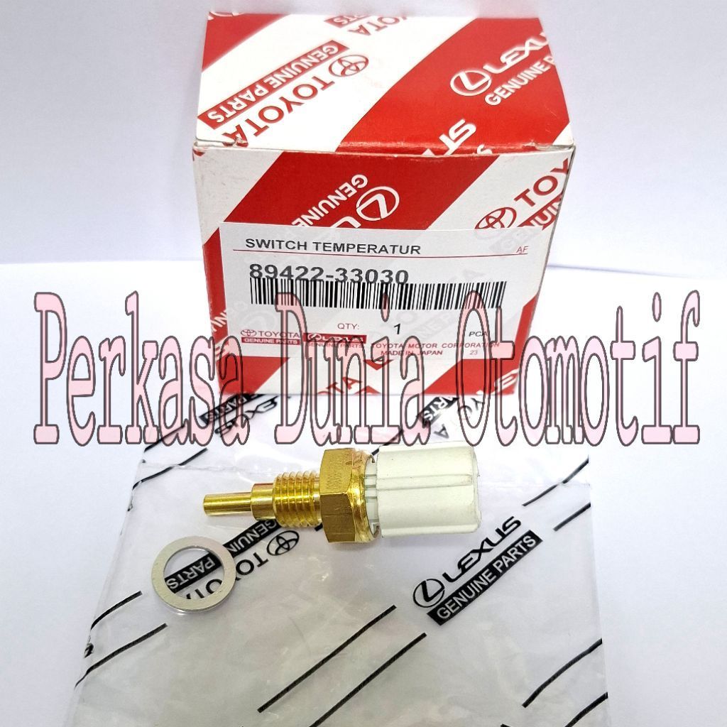 Switch Temperatur Sensor ECT Asli Toyota All New Vios Gen 3 Tahun 2013 Sampai 2022 89422-33030