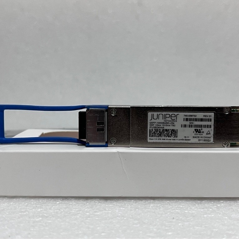 JUNIPER QSFP 100G 10KM QSFP28 100G-LR4 SMF 10KM 1310nm fiber Module 740-058732