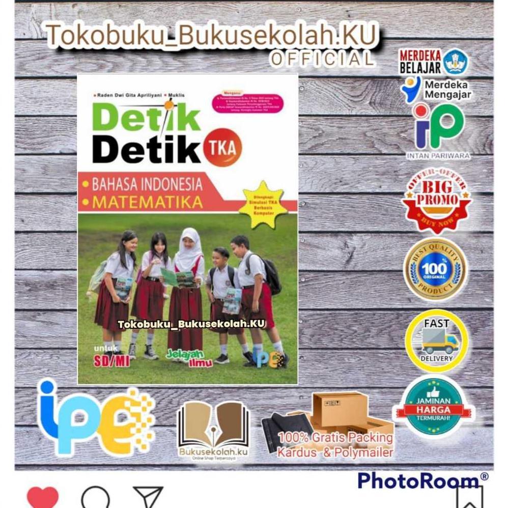 NEW diskon BUKU DETIK DETIK TKA SD/MI KELAS 6 Terbaru  INTAN PARIWARA
