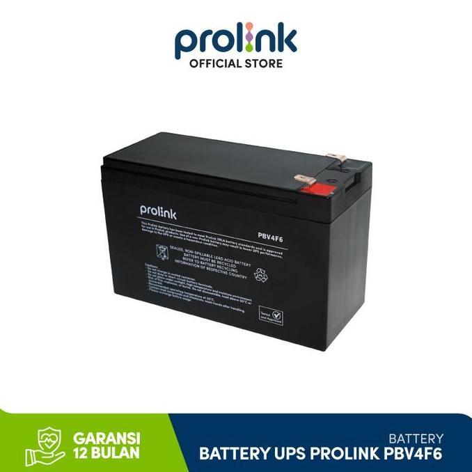 Baterai UPS PROLINK 12V / 8.2AH/ UPS / VRLA