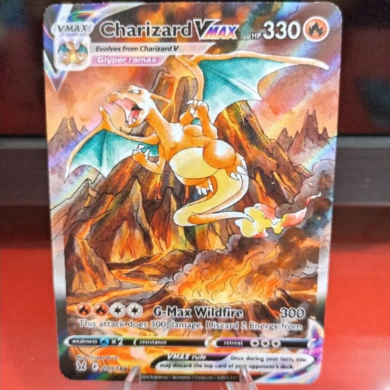 Kartu Pokemon Charizard flying VMax