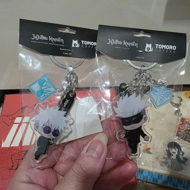 Jujutsu Kaisen Acrylic Keychain Gojo Satoru JJK x Tomoro