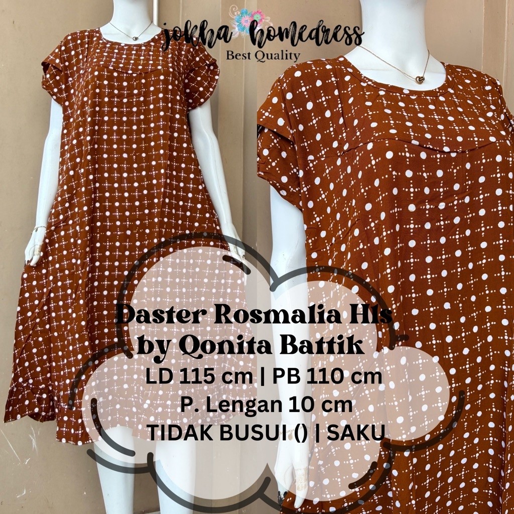 Daster Rosmalia Hls by Qonita Batik Pekalongan