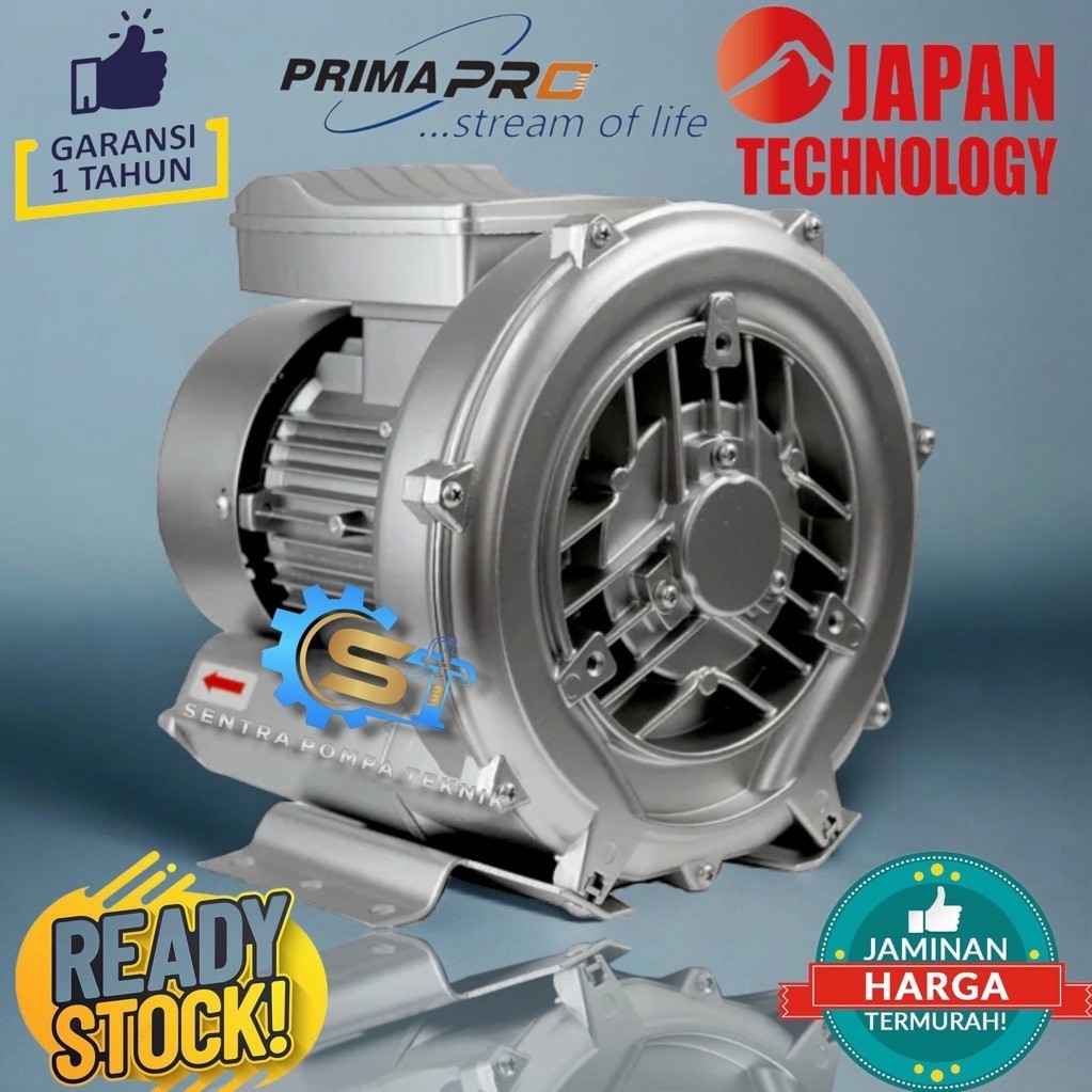 Ring blower tambak 250W 1Phase 220V Blower Aerator Tambak ikan Aerator Ipal HB-250