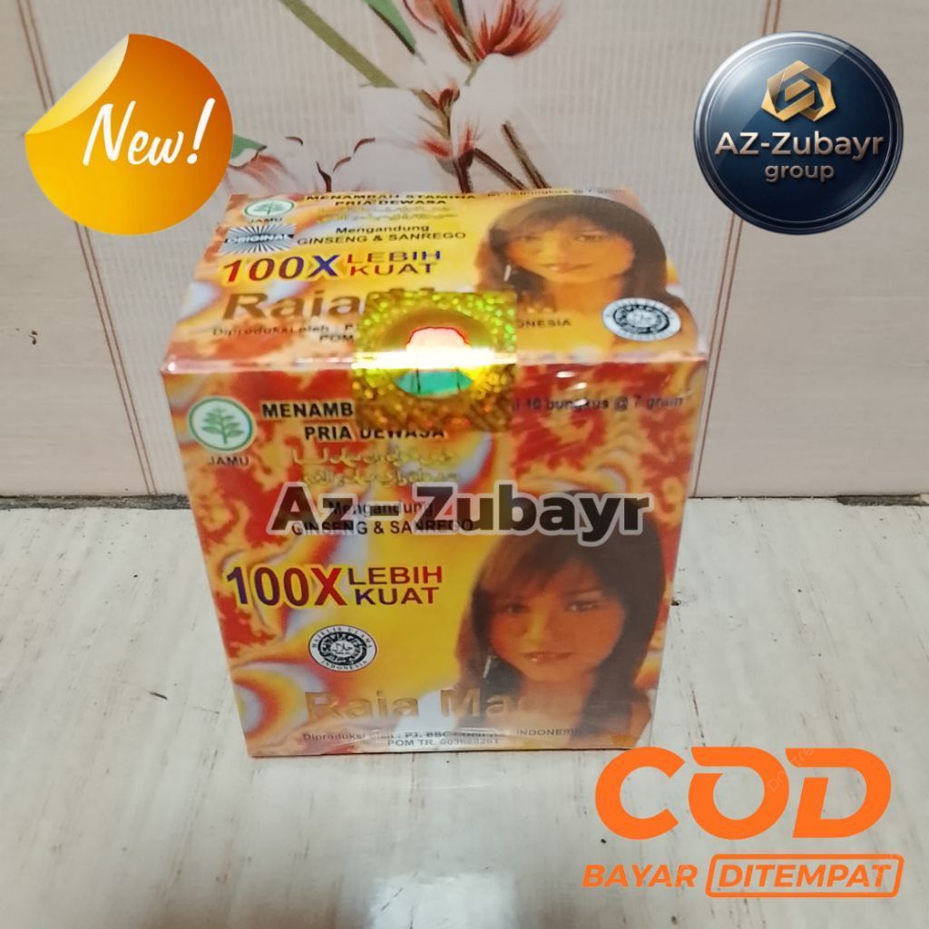 serbuk JAMU RAJA MADU ORIGINALL / JAMU KUAT PRIA