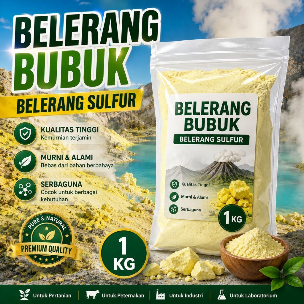 Bubuk Belerang Sulfur