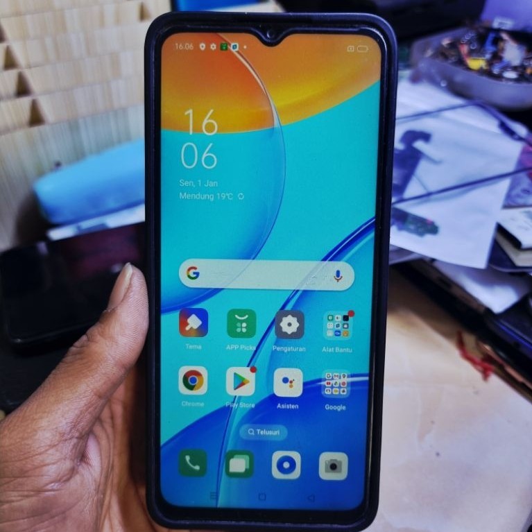 Unit Second Oppo A15 Ram 3/32GB Normal Siap Pakai