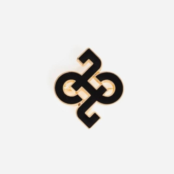 Monochrome Brooch Heaven Lights Alloy