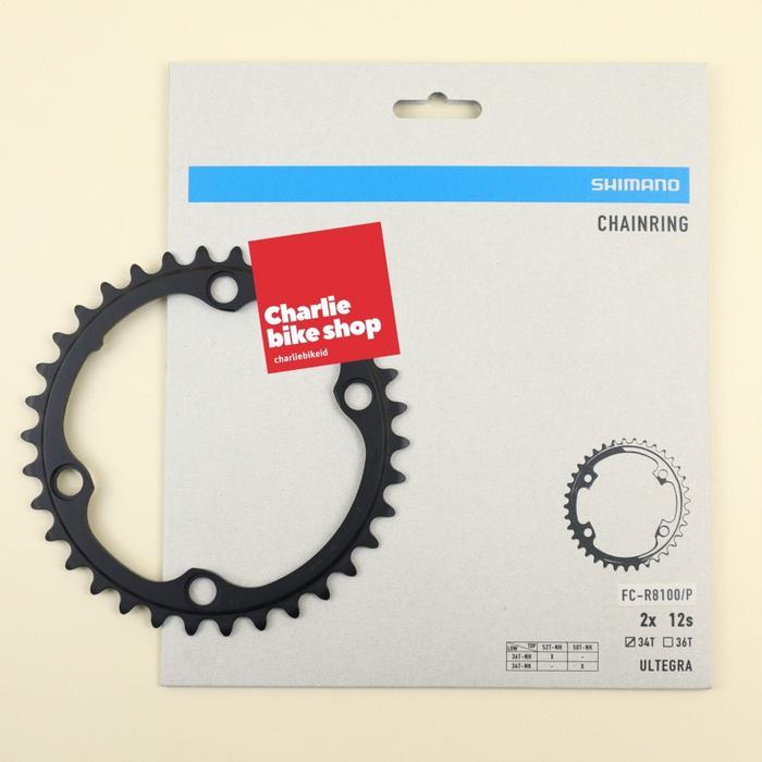 Chainring Inner Shimano Ultegra 34T For FC-R8100 Ultegra 12 Speed