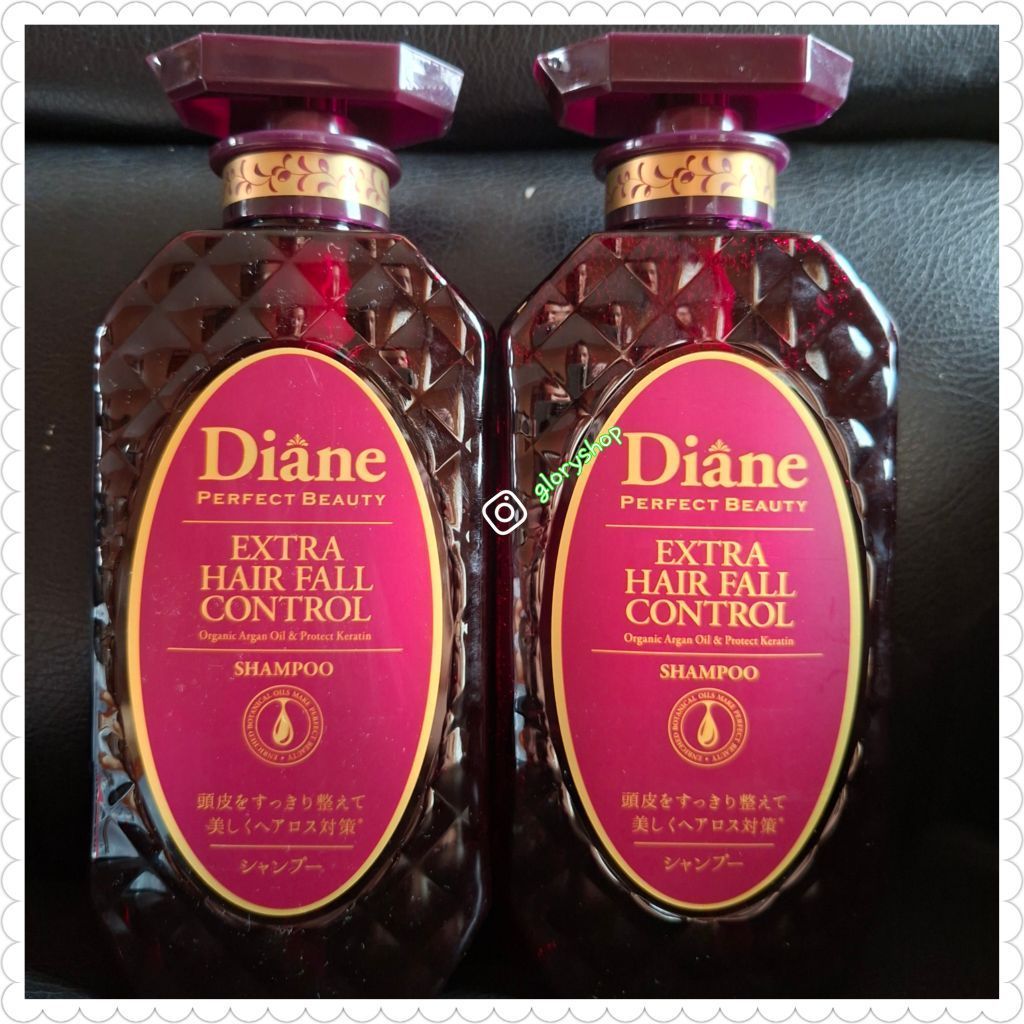 Diane extra hair fall control shampoo 450 ml/shampoo diane/shampoo anti rontok