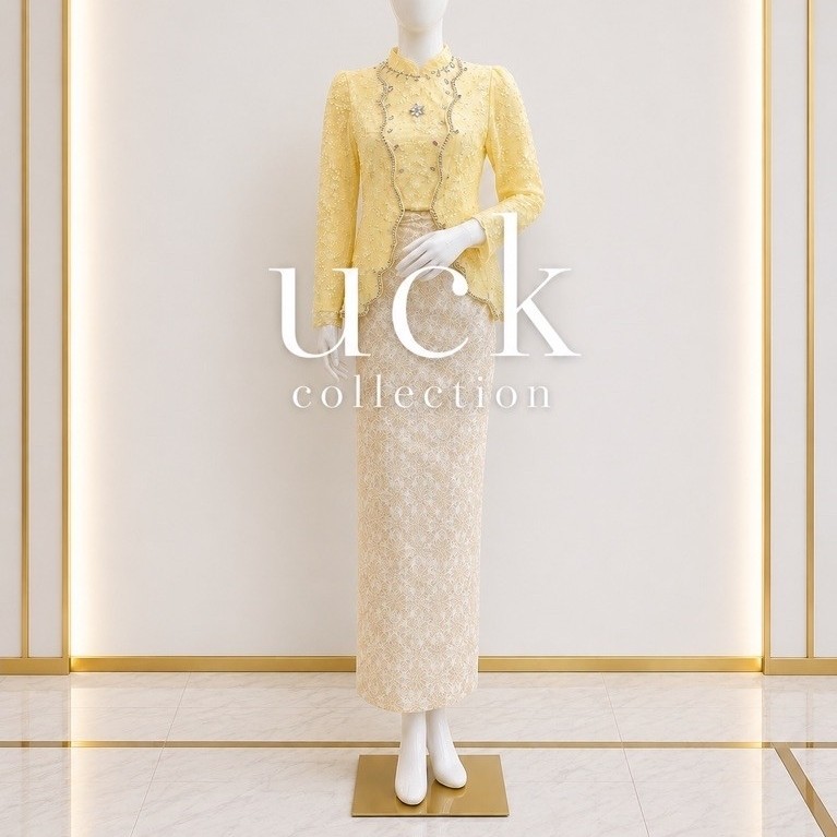 FREE HIJAB /Kebaya MISKA  Modern kekinian - Model Tunik dengan Bahan Premium, Desain Elegan, Pilihan