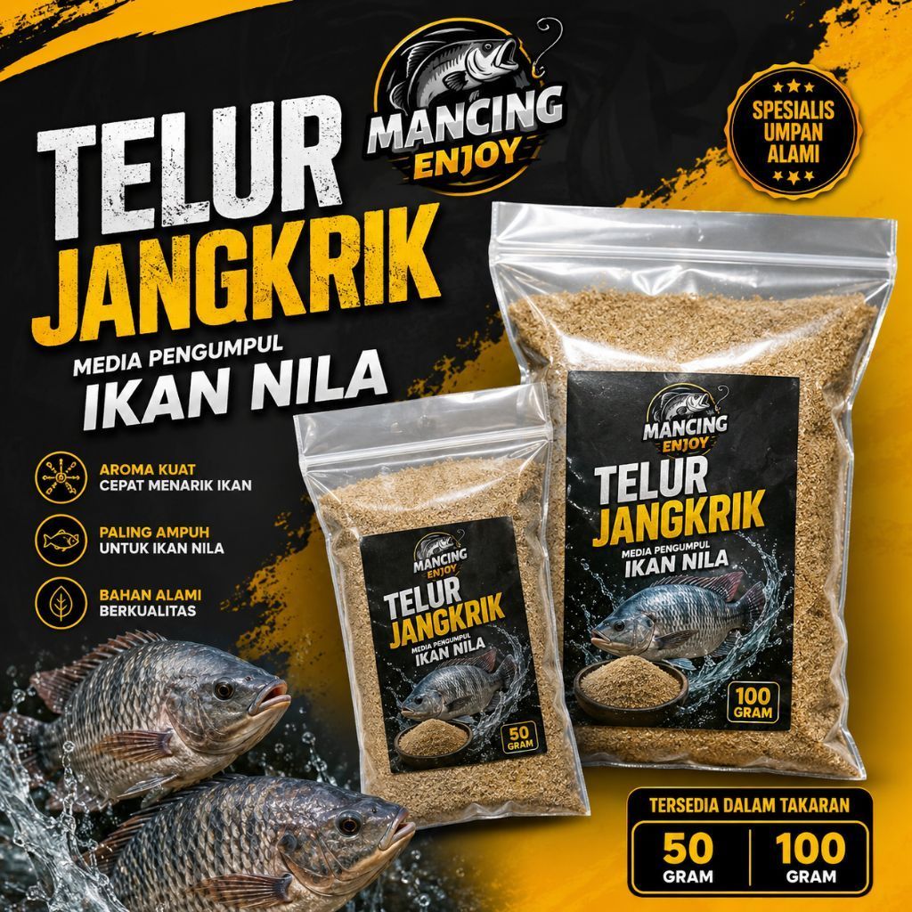 Telur Jangkrik 1kg Media Pengumpul Ikan Nila Dan Mas - Pengumpul Ikan - Telur Jangkrik Madu