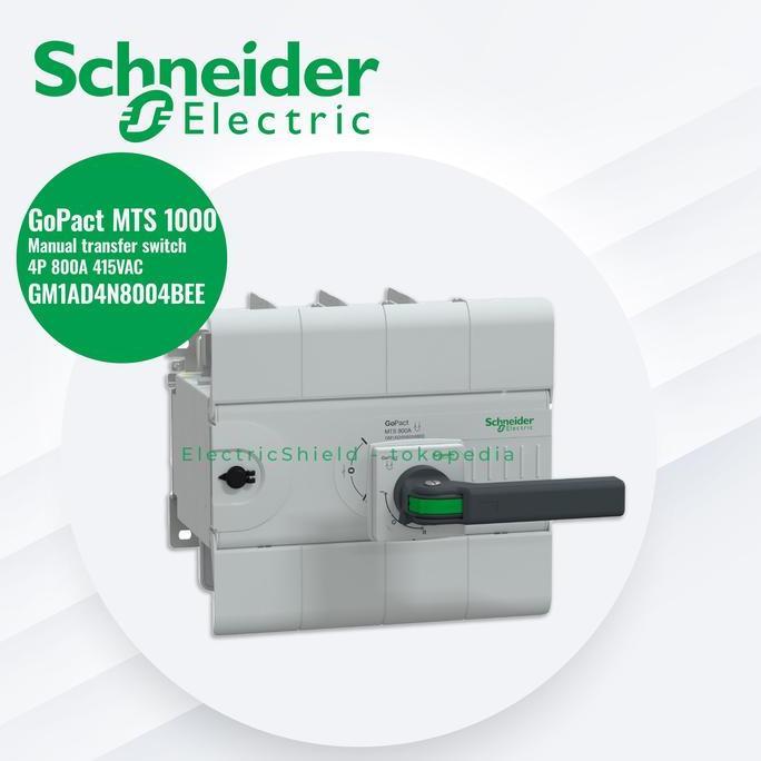 MANUAL TRANSFER SWITCH GOPACT MTS1000 4P 800A 415VAC - GM1AD4N8004BEE ES79