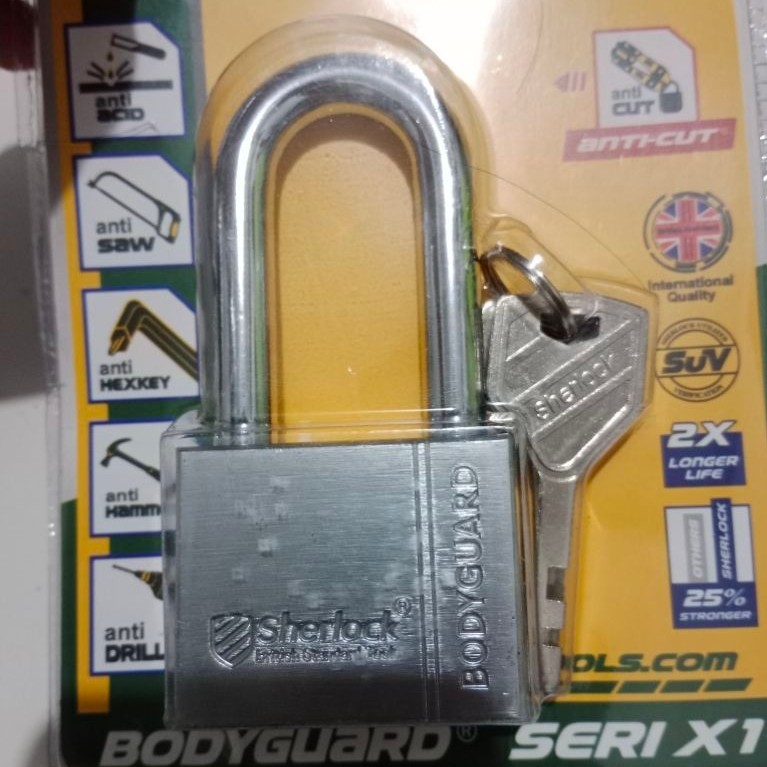 gembok sherlock bodyguard