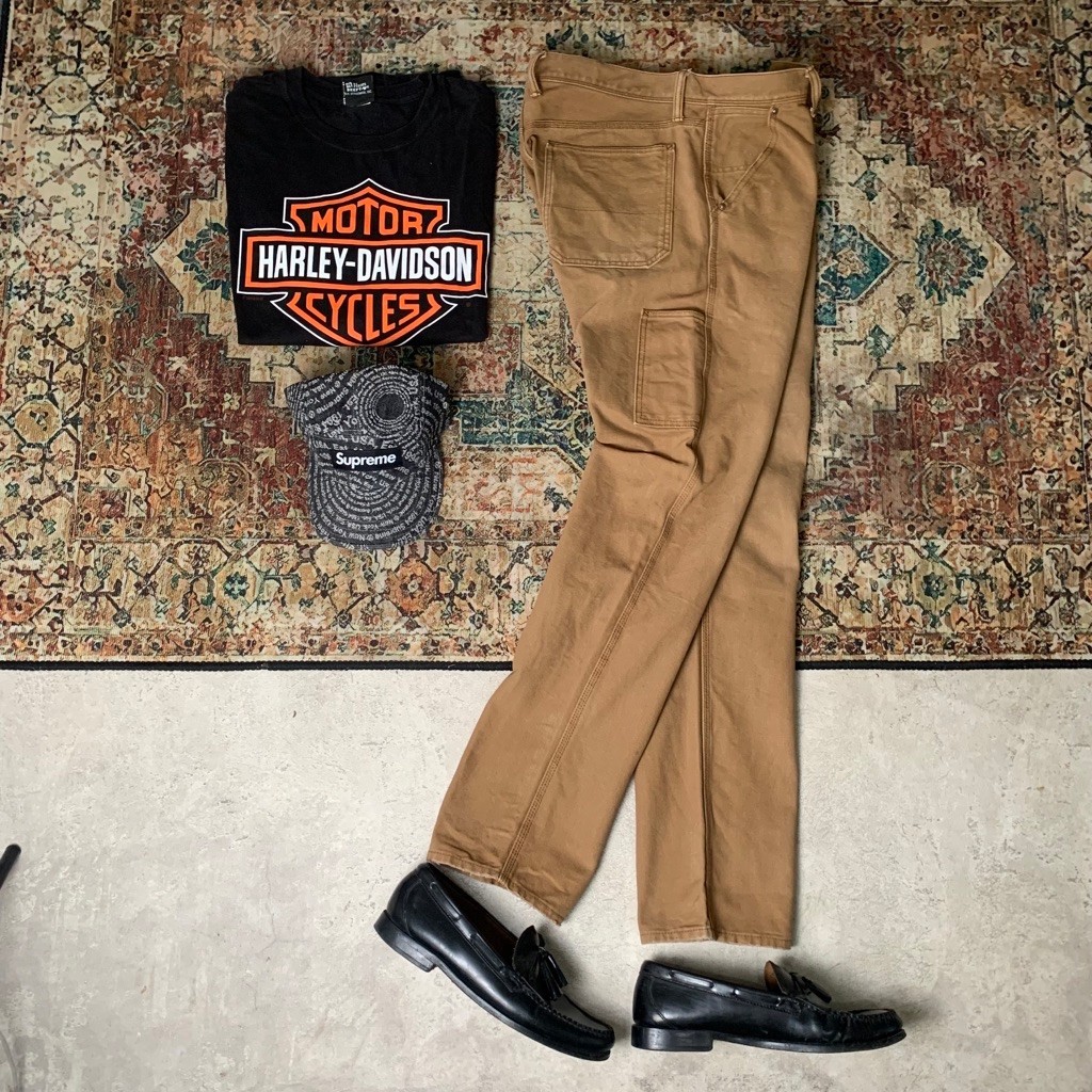 gap carpenter pant duck canvas