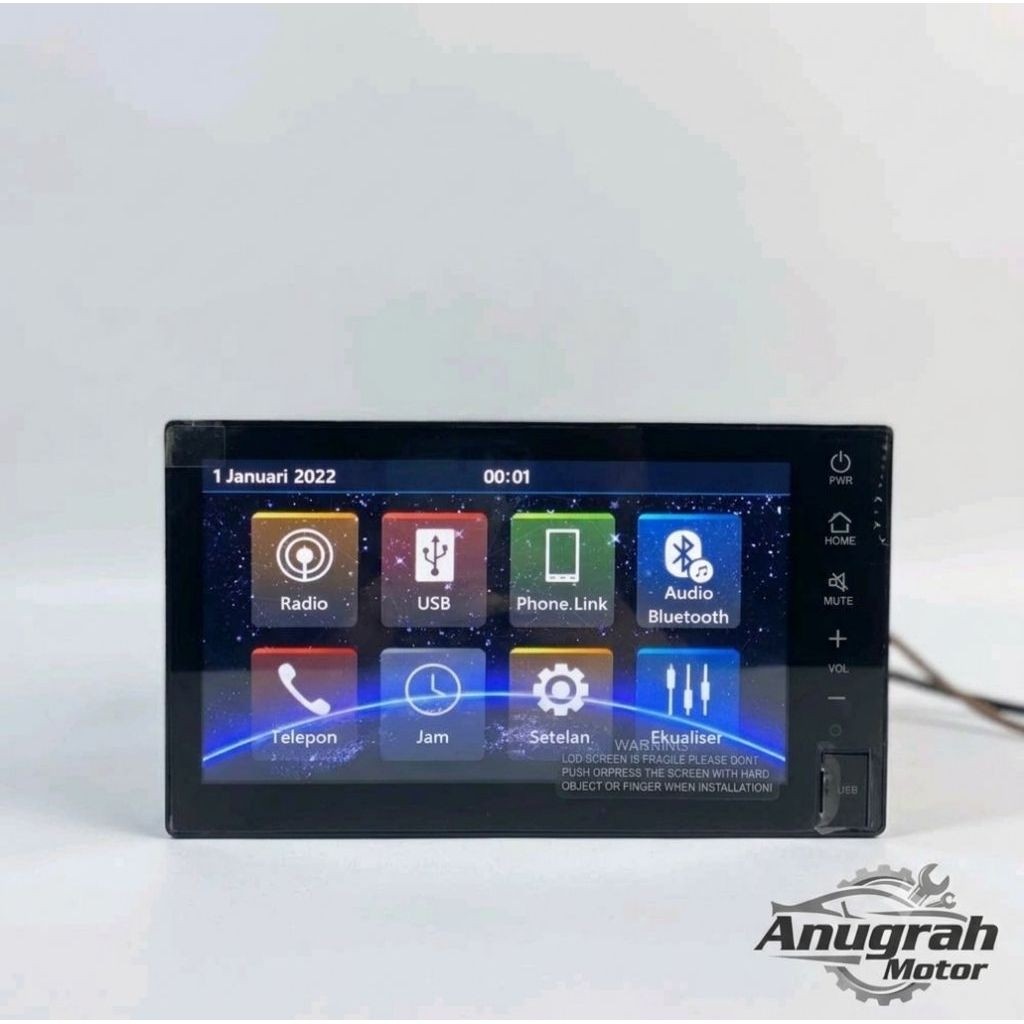 Head unit Honda BRIO E Satya 2024 SOUNDSTREAM Bluetooth USB radio AM FM