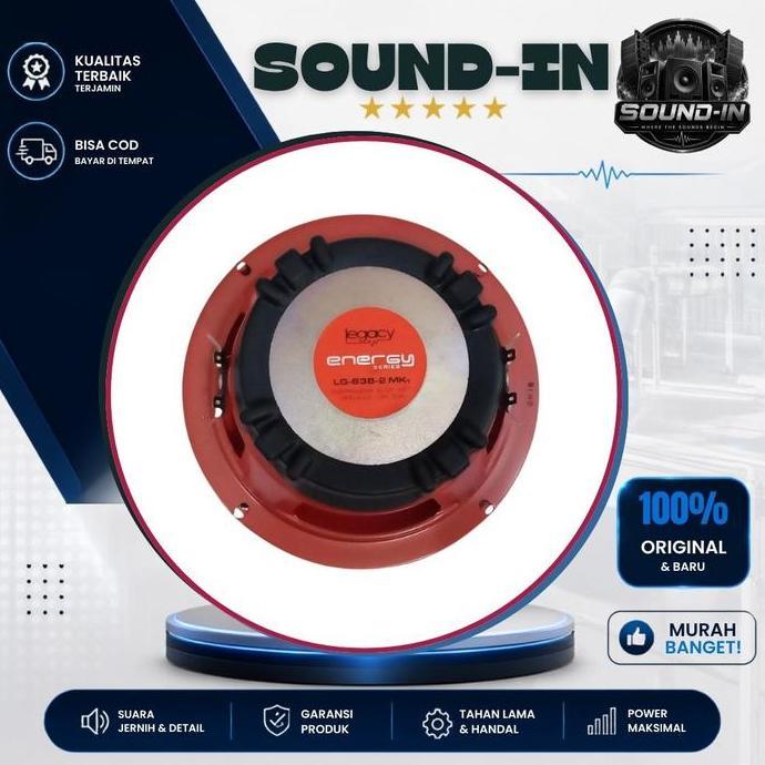 PROMO Speaker Subwoofer 6 Inch Legacy Energy LG 638 2 Legacy Subwoofer BE5T QUALITY