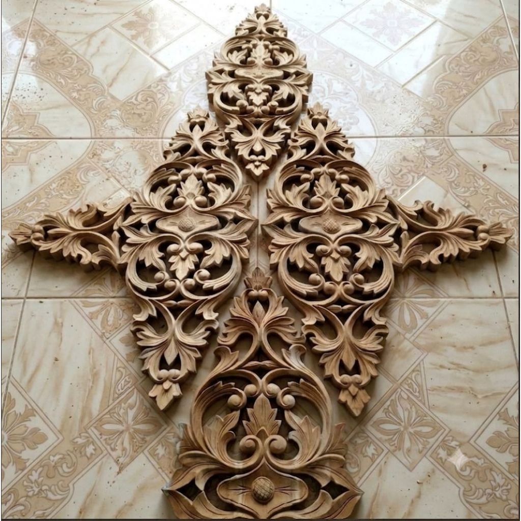 variase tempel ukir soko/variasi dinding pintu kayu jati