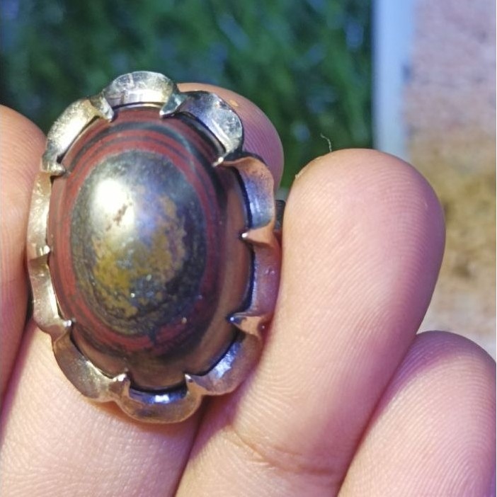 Cincin lawas puser bumi badar besi