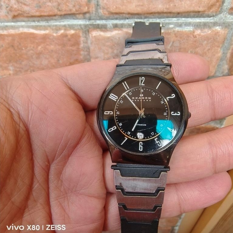 Jam Tangan Skagen Denmark Titanium